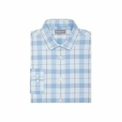 Coupon π Michael Kors Men's Fine Gauge Knit Slim Fit Untucked π Dress π Shirt Blue Multi β€οΈ