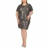 Cheap ✔️ Michael Kors Plus Size Sequin Minidress Malachite 👏