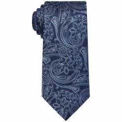 Best reviews of 🥰 Michael Kors Men's Classic-Design Paisley Tie Light Blue 🎁