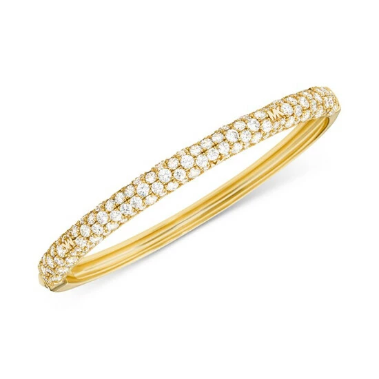 Outlet ๐ Michael Kors Pavรฉ Bangle Bracelet Gold ๐
