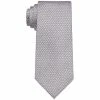 Best Sale 😉 Michael Kors Men's Classic Design Link-Print Tie Wine 🛒