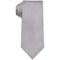 Best Sale 😉 Michael Kors Men's Classic Design Link-Print Tie Wine 🛒