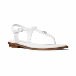 Budget 🤩 Michael Kors 👩 Women's Mallory 🩴 Sandals Bright White 🌟