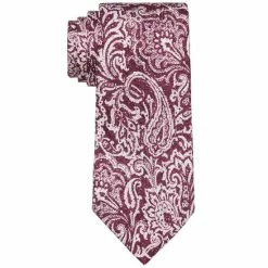 Best Pirce ❤️ Michael Kors Men's Paisley Tie Grape 🔔