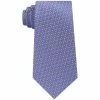 Outlet ✔️ Michael Kors Men's Pindot Ground Diamond Silk Tie French Blue 🎉