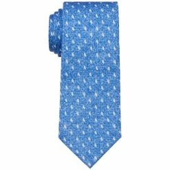 Cheapest 😍 Michael Kors Men's Geometric-Print Tie Blue 🧨