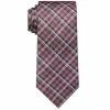 Brand new 👏 Michael Kors Men's Grid Check-Print Tie Taupe ✔️