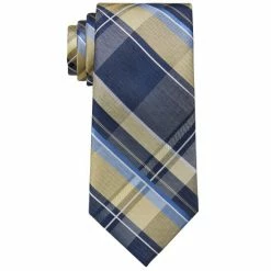 Buy 😀 Michael Kors Men's Plaid Tie Yellow Multi 🎉
