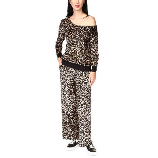 Budget 😍 Michael Kors Petite Off-The-Shoulder Cheetah Print Top Dark Camel 🌟