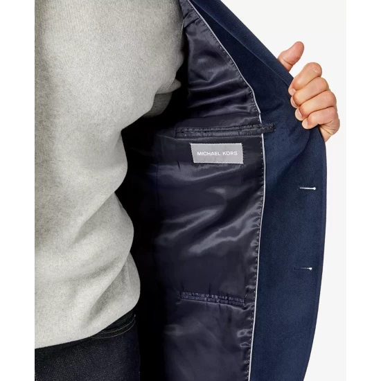 Outlet β¨ Michael Kors Men's Modern-Fit Velvet Blazer Mustard π₯° - Image 6