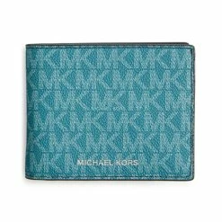 Brand new 🌟 Michael Kors Men's Mason Signature Logo Wallet Hemp 🎉