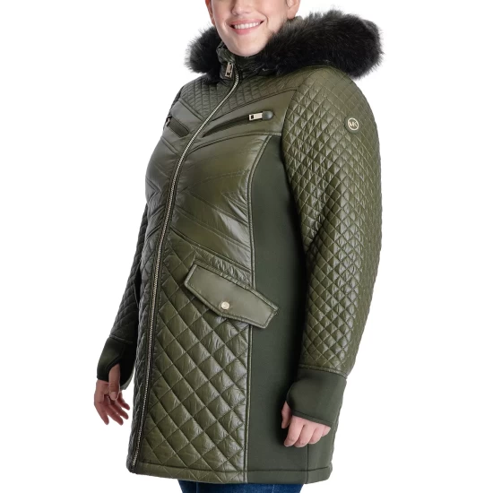 Best Pirce π Michael Kors π© Women's Sparkle Cowl-Back π Dress Black/gold β¨ - Image 4