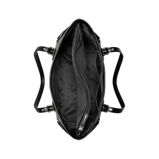 Flash Sale 🤩 Michael Kors Voyager East West Tote Black/light Cream 👏 - Image 2