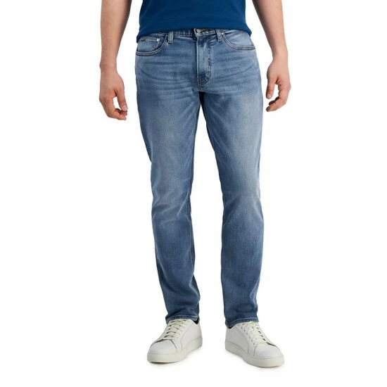 Best Pirce βοΈ Michael Kors Men's Grant Classic-Fit Stretch π Jeans Marshall β