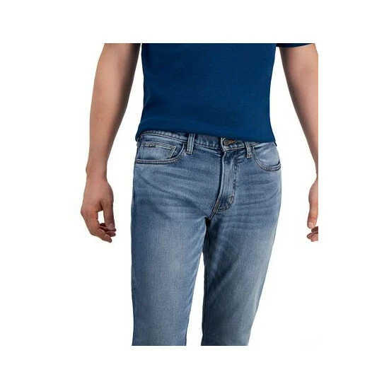 Best Pirce βοΈ Michael Kors Men's Grant Classic-Fit Stretch π Jeans Marshall β - Image 3