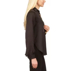 Hot Sale β Michael Kors π© Women's Basic Denim Jacket Merlot π§¨