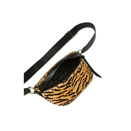 Budget 🔥 Michael Kors Tiger Print Slater Sling Pack Messenger Marigold 🔥 - Image 3