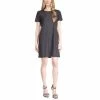 Cheapest 😀 Michael Kors Petite Metallic-Dot T-Shirt 👗 Dress Black/silver 😉