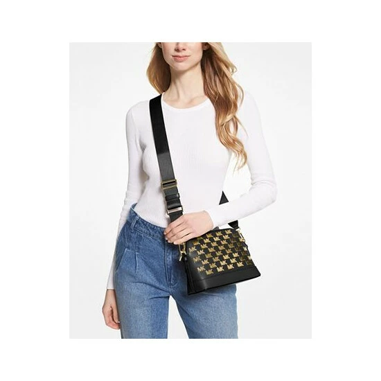 Discount ๐ Michael Kors Signature Jet Set Charm Small Dome Crossbody Black ๐ฏ - Image 2