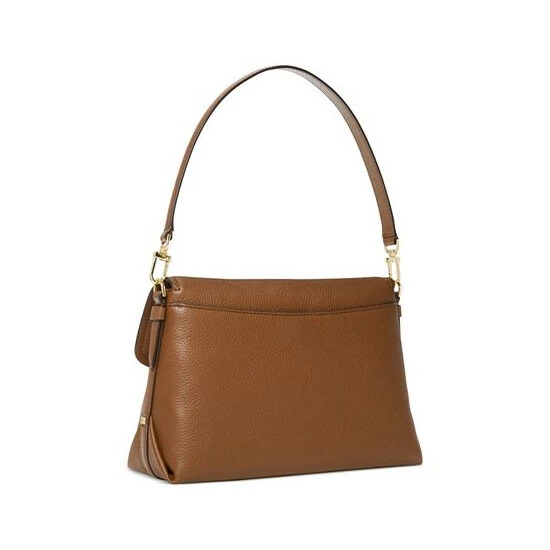 Hot Sale ๐ฅฐ Michael Kors Brooklyn Medium Convertible Leather Shoulder Bag Luggage ๐ - Image 2