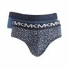 New ⭐ Michael Kors Men's Stretch Factor 3-Pk. Performance Low-Rise Briefs Denim 🎉