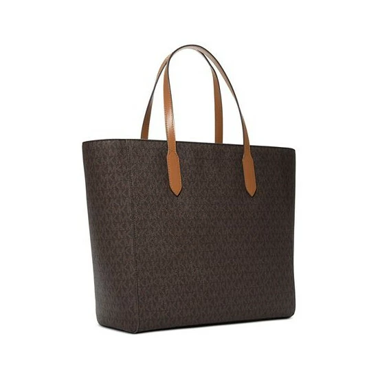 Wholesale ✨ Michael Kors Signature Sinclair Large East West Grab Tote Brown/acorn ❤️ - Image 3