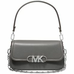 Promo π₯ Michael Kors Parker Convertible Pouchette Shoulder Bag Merlot π₯