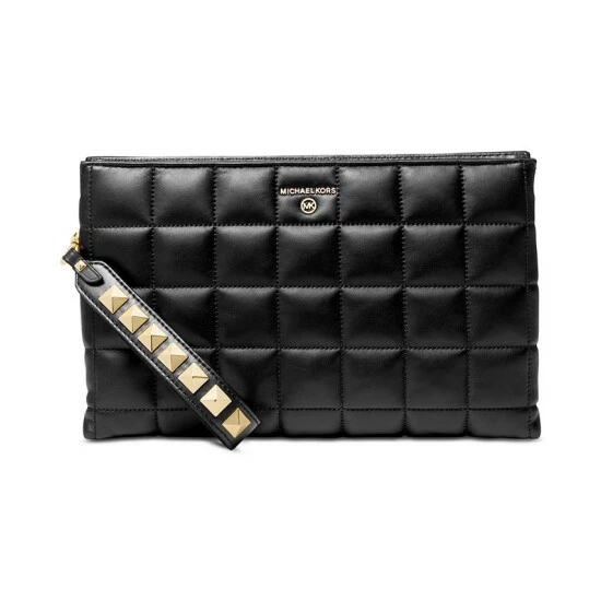 Best reviews of 😀 Michael Kors Jet Set Charm Extra Large Double Gusset Wristlet Black 🤩