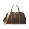 Wholesale 👍 Michael Kors Signature Heritage Extra Large Weekender Brown/acorn 🛒