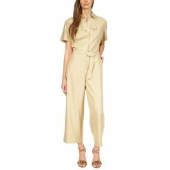 Hot Sale π Michael Kors π© Women's Utility Jumpsuit Khaki π