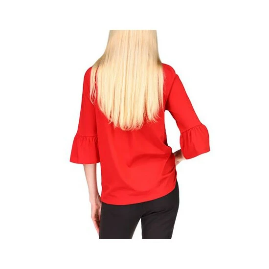 Flash Sale ๐ฏ Michael Kors Flared-Sleeve Top Crimson ๐ฏ - Image 2