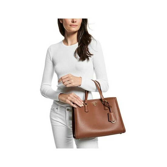 Hot Sale 💯 Michael Kors Chantal Medium Satchel Luggage ✔️ - Image 3