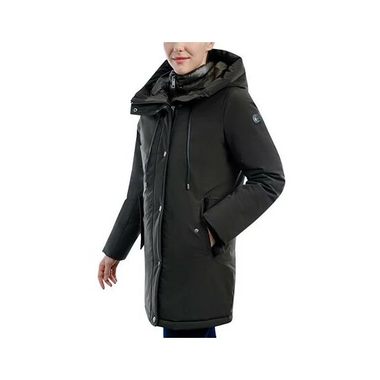 Flash Sale β€οΈ Michael Kors π© Women's Hooded Parka Black βοΈ - Image 3