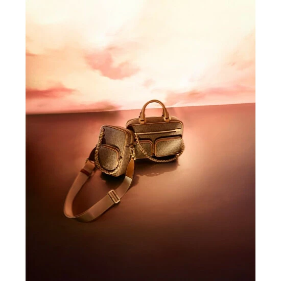 Budget 🥰 Michael Kors Signature Elliot Small Utility Camera Messenger Brown/acorn 🎁 - Image 5