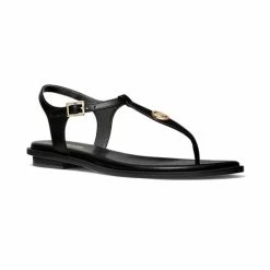 Deals ✨ Michael Kors 👩 Women's Mallory 🩴 Sandals Black 🌟