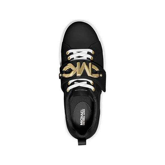 New β Michael Kors π© Women's Emmett Lace-Up π Sneakers Optic White β - Image 3