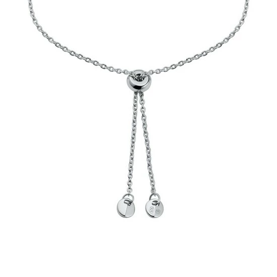 Top 10 โ Michael Kors Two-Tone Sterling Silver Cubic Zirconia & Layered Logo Slider Bracelet Two Tone ๐ - Image 2