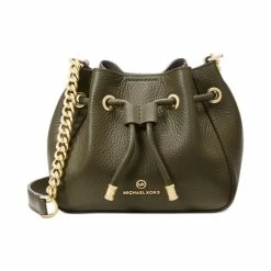 Brand new 🔥 Michael Kors Phoebe Bucket Crossbody Olive 🥰