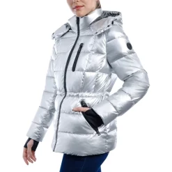 Discount ๐ Michael Kors ๐ฉ Women's Rhinestone-Logo Long-Sleeve Top Crimson ๐คฉ