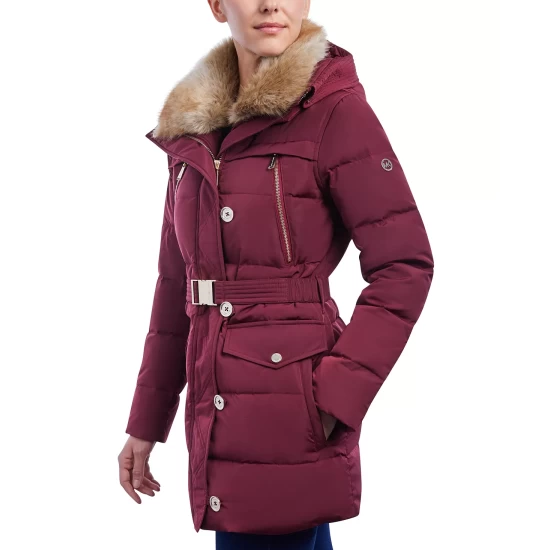 Budget 😍 Michael Kors Signature Jet Set East West Top Zip Tote Merlot ✔️ - Image 2