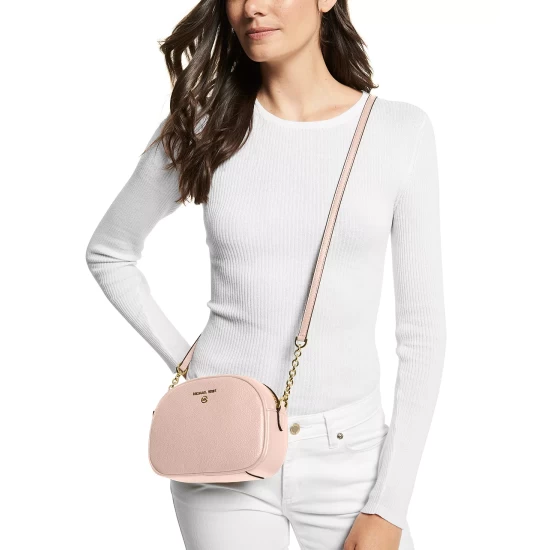 Cheap 🥰 Michael Kors Jet Set Mini Camera Crossbody Soft Pink ⭐ - Image 4