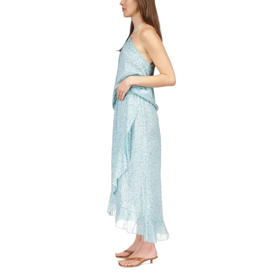 Best reviews of βοΈ Michael Kors π© Women's Belted Pleated Denim Pant Dusk Blue Wash 𧨠- Image 2