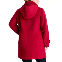 Best deal 𧨠Michael Kors π© Women's Single-Breasted Walker π§₯ Coat, Created For Macy's Navy βοΈ