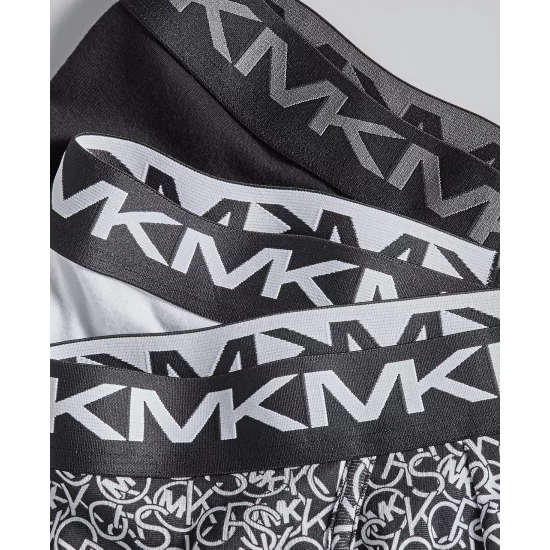 Wholesale β¨ Michael Kors Men's 3-Pk. Performance Cotton Trunks River Blue π - Image 4