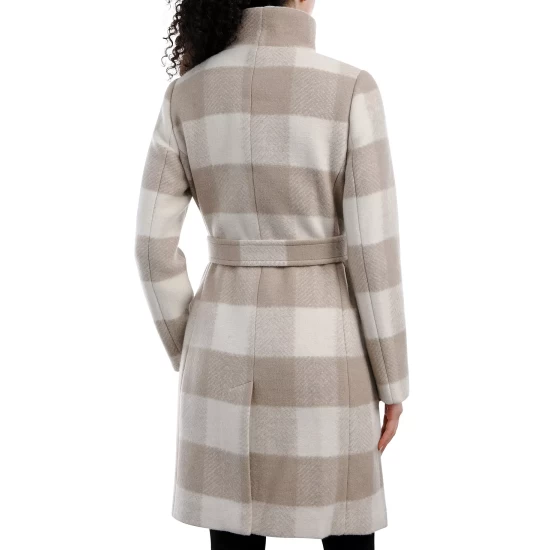 Coupon ⭐ MICHAEL Kors Men's Faux-Leather Hooded Bomber Jacket, Created For Macy's Espresso ✔️