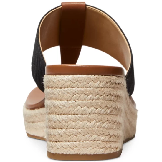Coupon 🥰 Michael Kors 👩 Women's Verity Wedge 🩴 Sandals Hemp 💯 - Image 5
