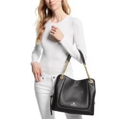 Promo 🎁 Michael Kors Men's Suede Racer Jacket, Created For Macy's River Blue 🎉