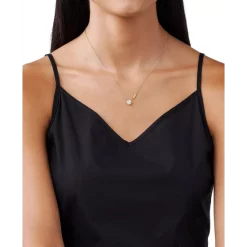 Promo ๐งจ Michael Kors ๐ฉ Women's Organic Cotton Sequined Logo T-Shirt White โ