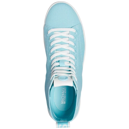 Budget π Michael Kors π© Women's Edie Knit Lace-Up High-Top π Sneakers Mystic Blue π - Image 5