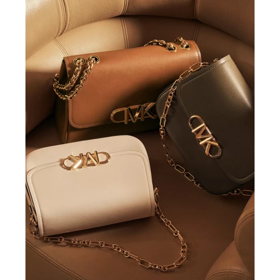 Best Sale 🔥 Michael Kors 👩 Women's Printed Crinkle Off-The-Shoulder Mini 👗 Dress Midnight Blue 👏 - Image 2